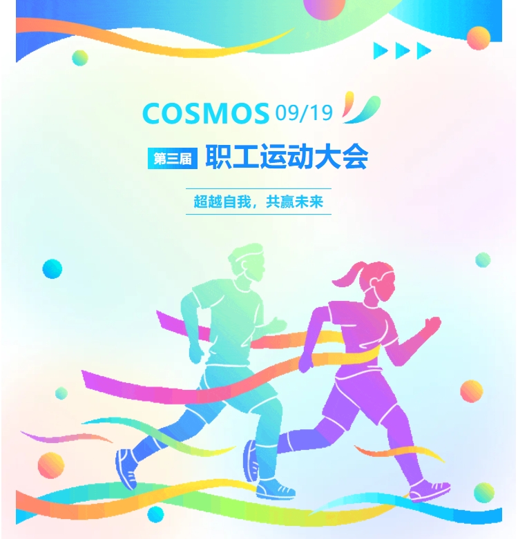 超越自我，共赢未来——COSMOS第三届职工运动会(图1)